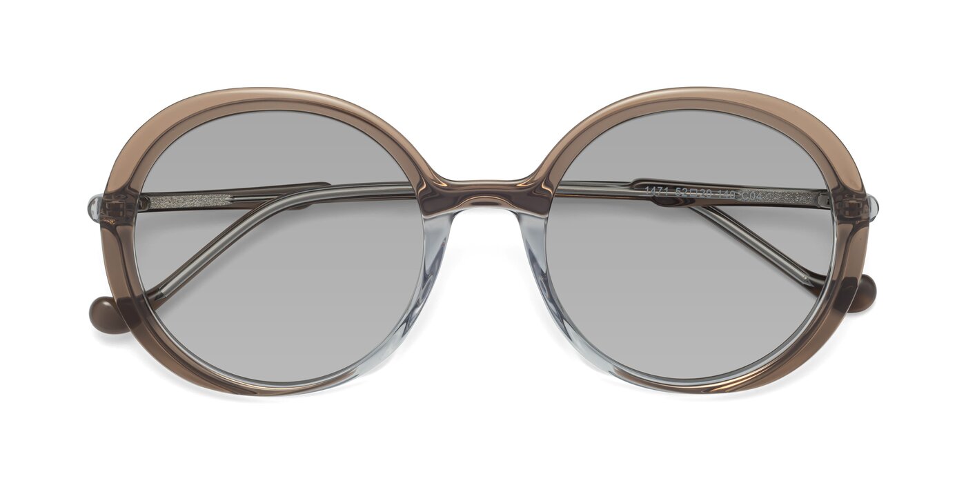 1471 - Brown Tinted Sunglasses