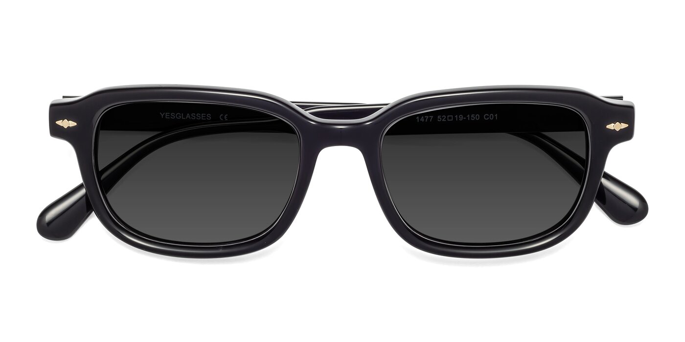 1477 - Black Tinted Sunglasses