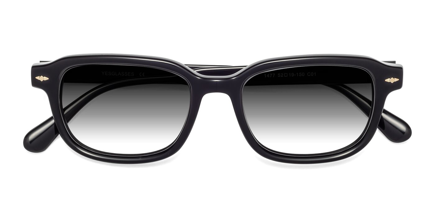 1477 - Black Gradient Sunglasses