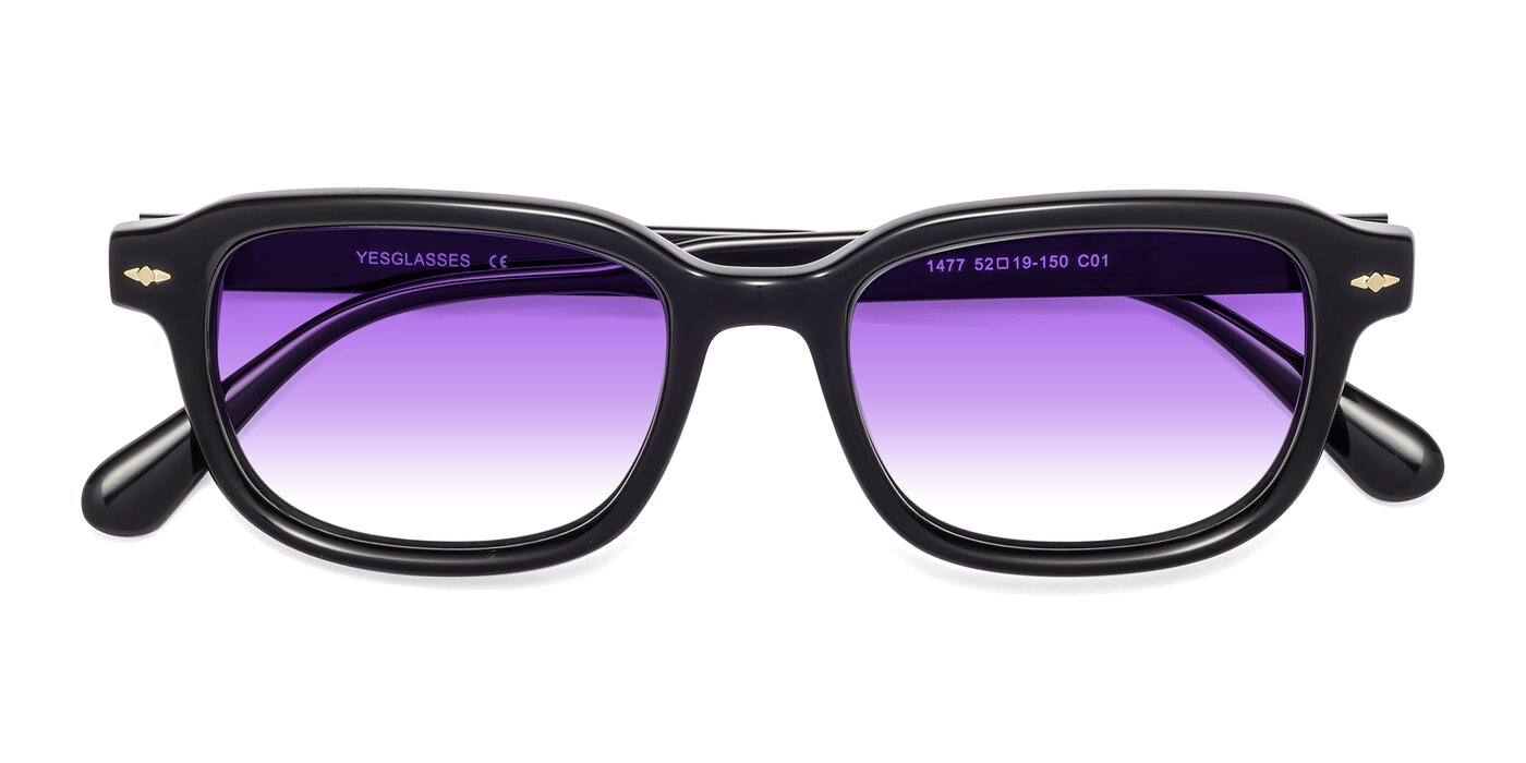 1477 - Black Gradient Sunglasses