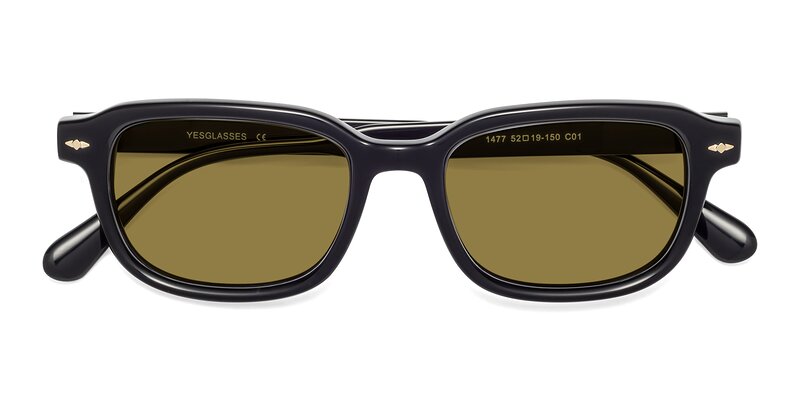 1477 - Black Polarized Sunglasses
