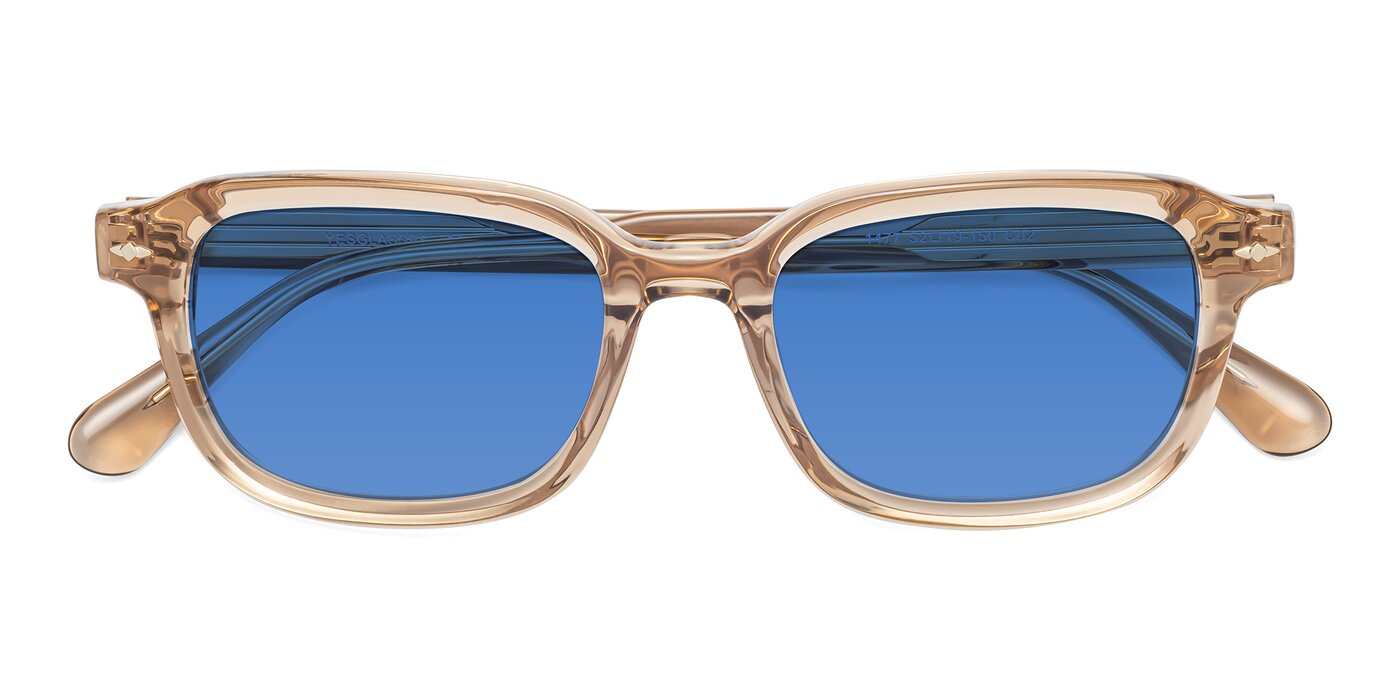 1477 - Caramel Tinted Sunglasses