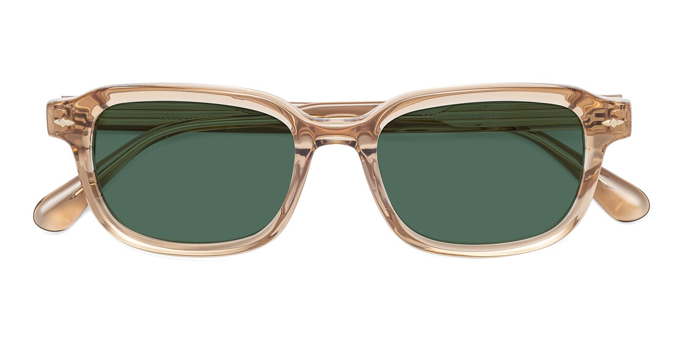 1477 - Caramel Polarized Sunglasses