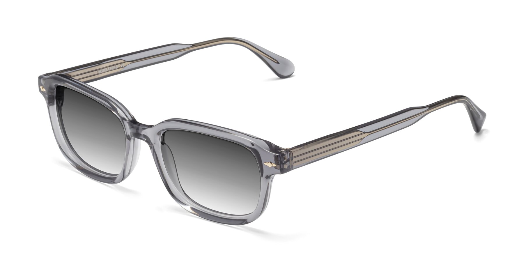 Angle of 1477 in Gray with Gray Gradient Lenses