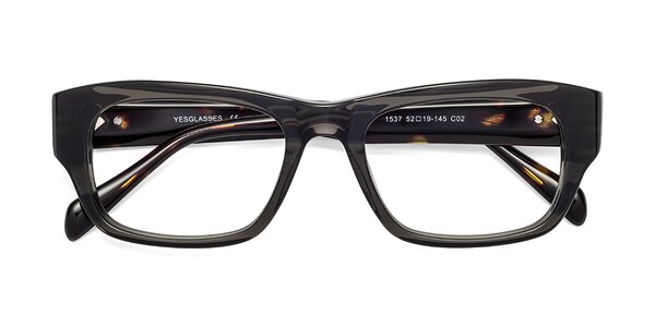 Front of 1537 in Gray / Tortoise