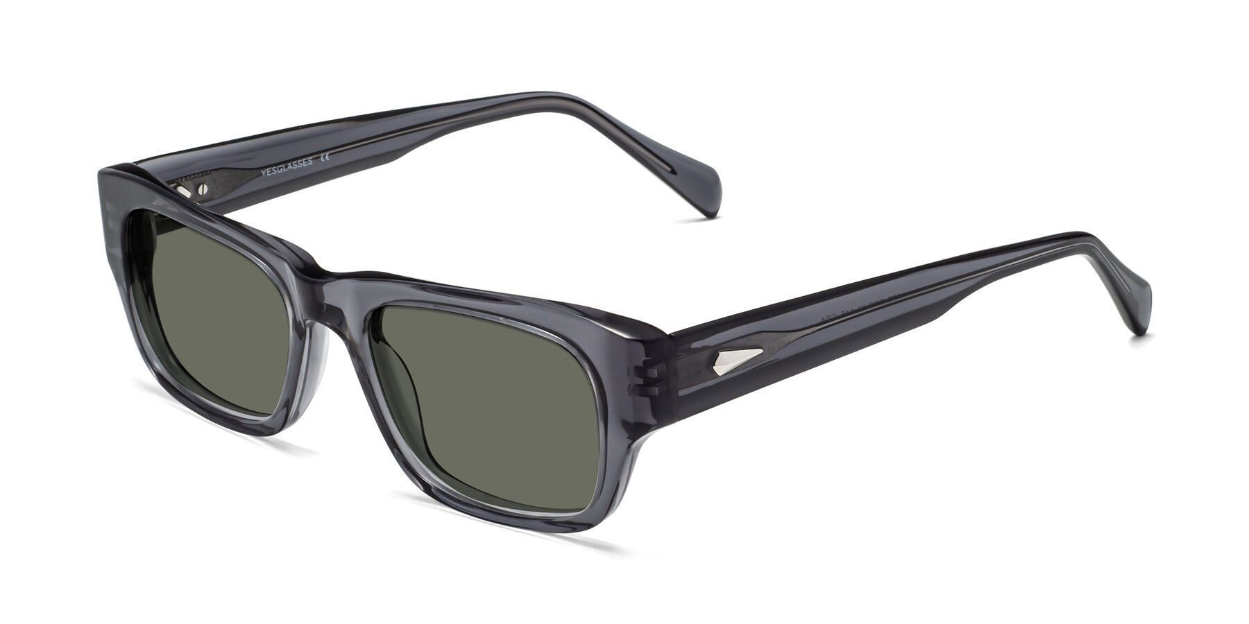 Angle of 1537 in Gray with Gray Polarized Lenses