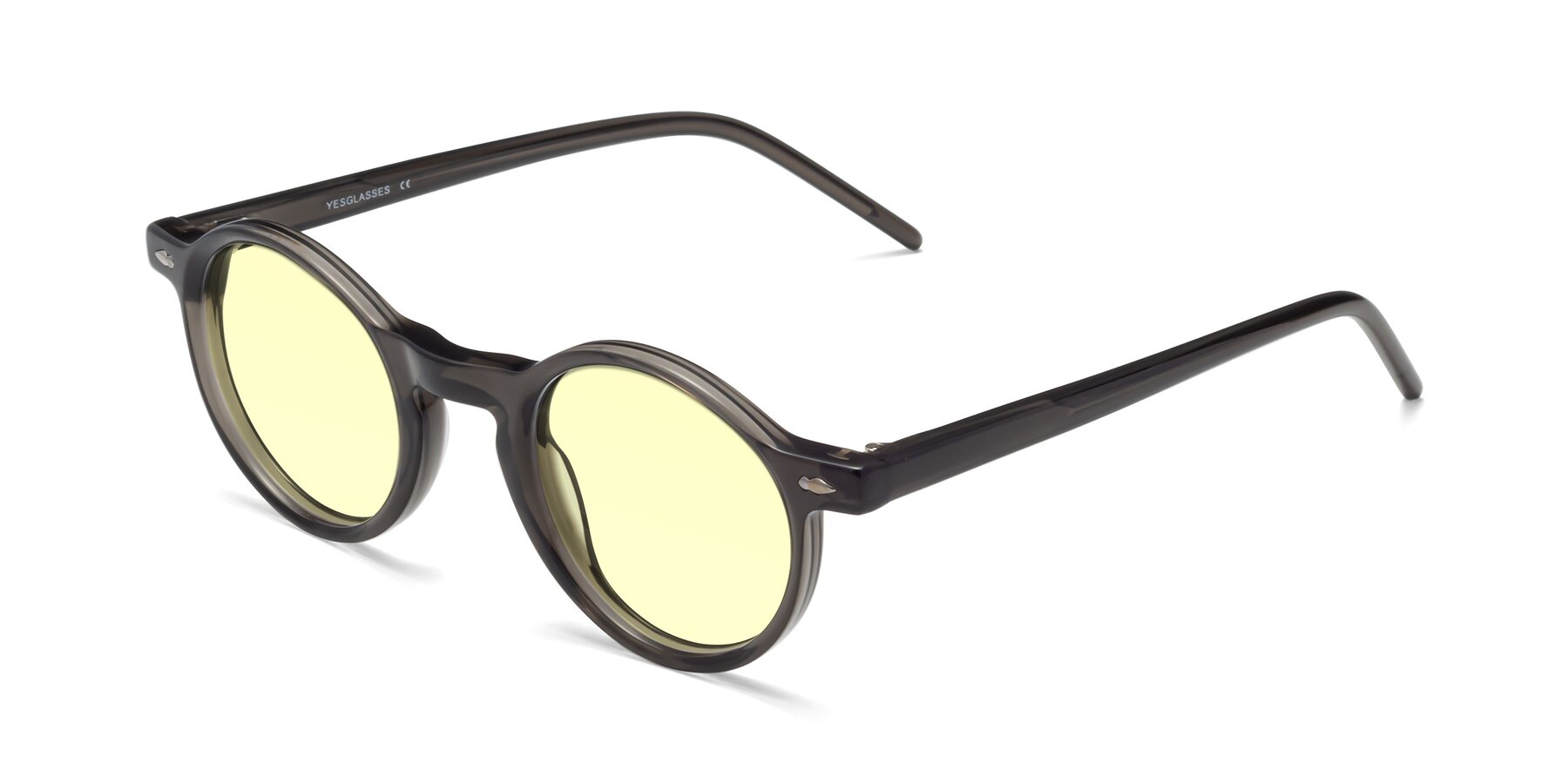 Angle of 1542 in Gray with Light Yellow Tinted Lenses