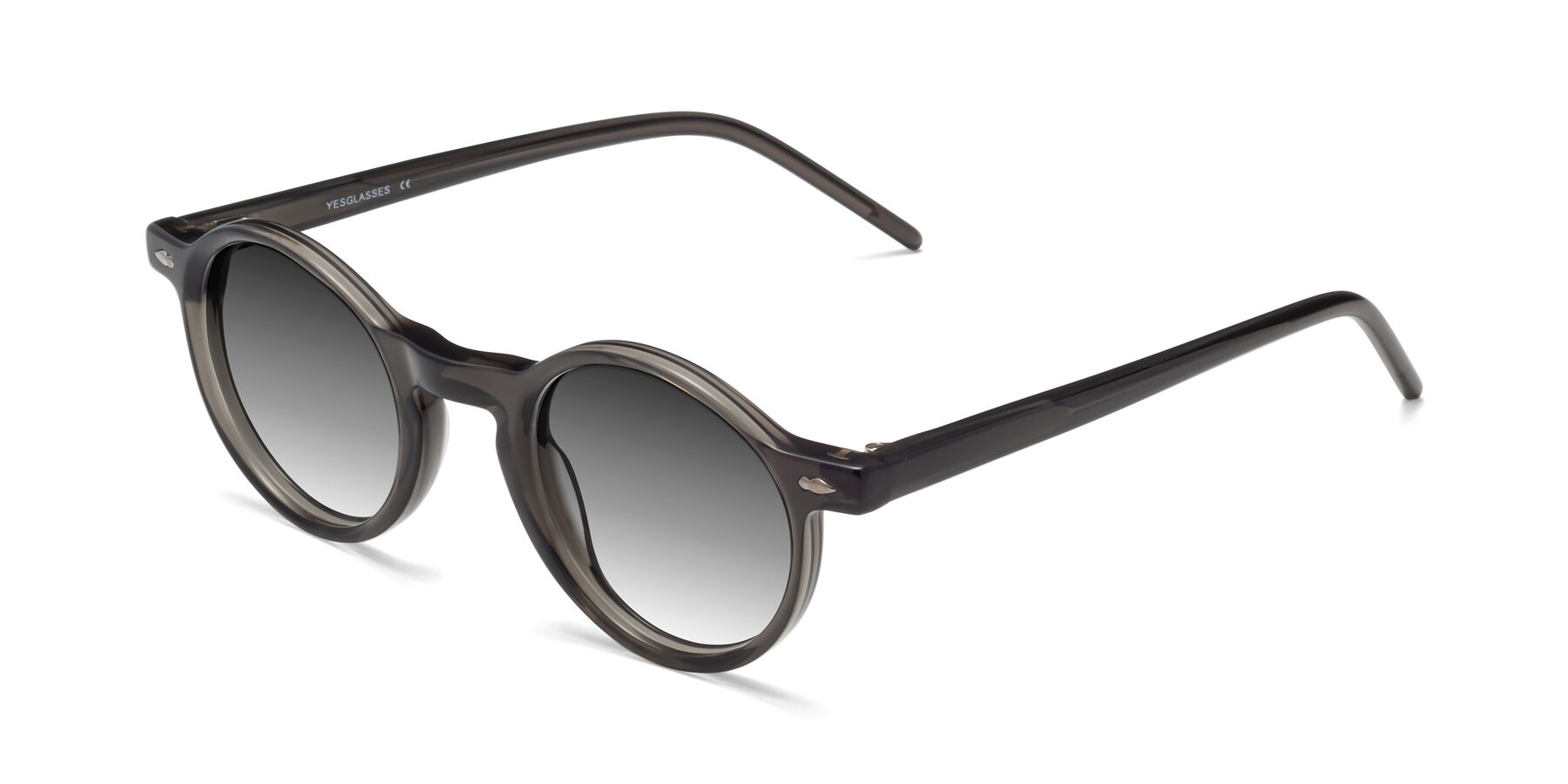 Angle of 1542 in Gray with Gray Gradient Lenses