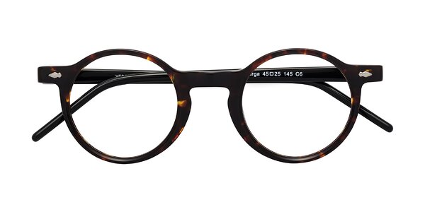 Front of Marga in Tortoise / Black