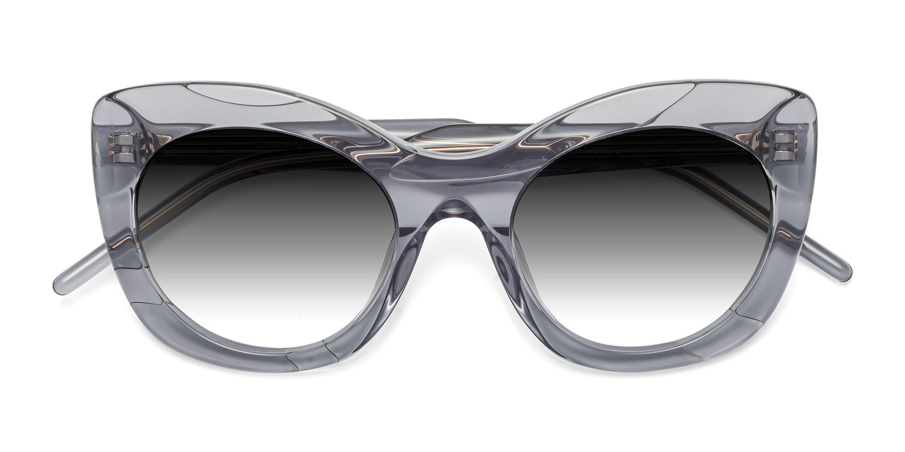Folded Front of 1547 in Gray with Gray Gradient Lenses