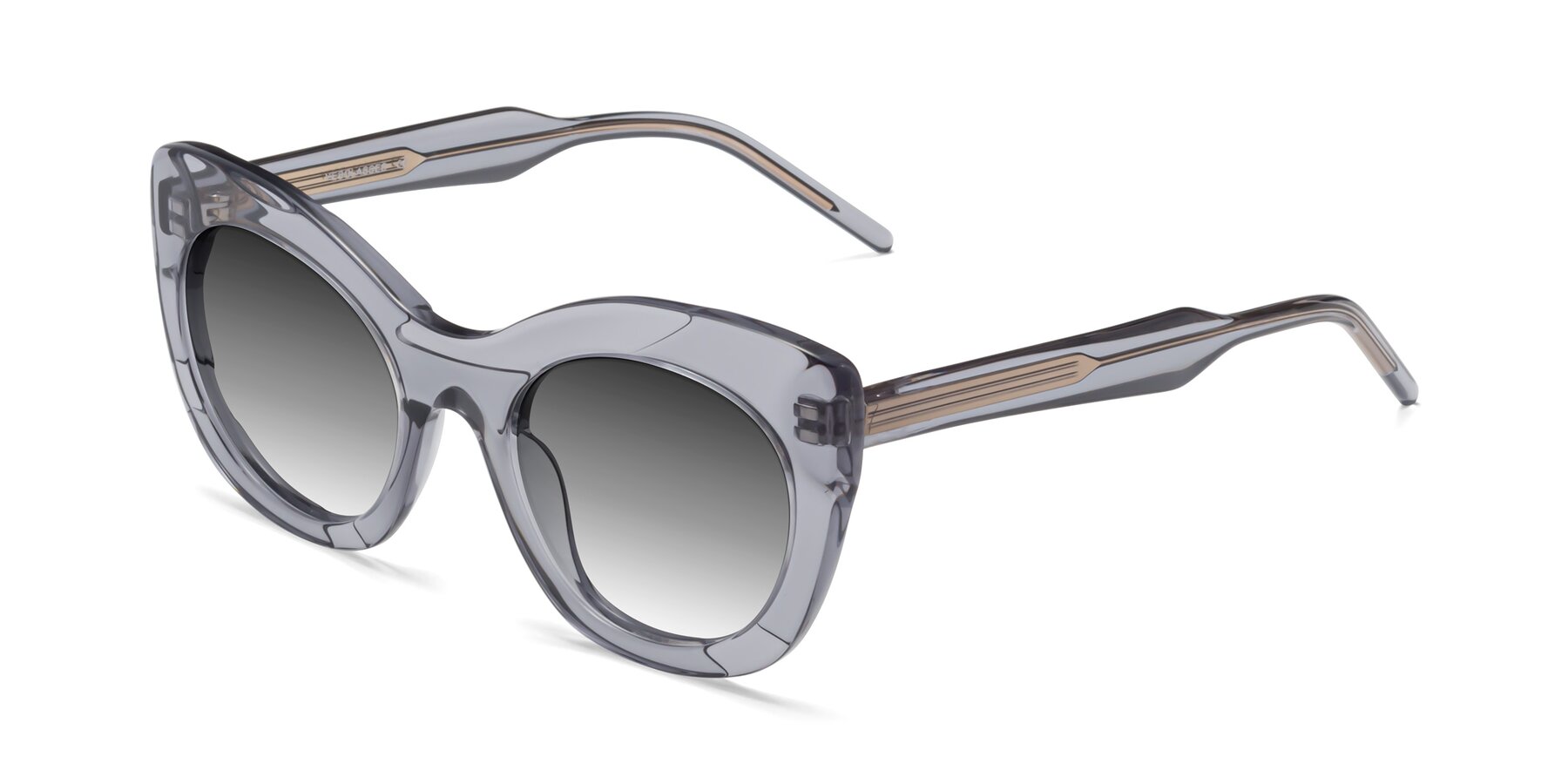 Angle of 1547 in Gray with Gray Gradient Lenses