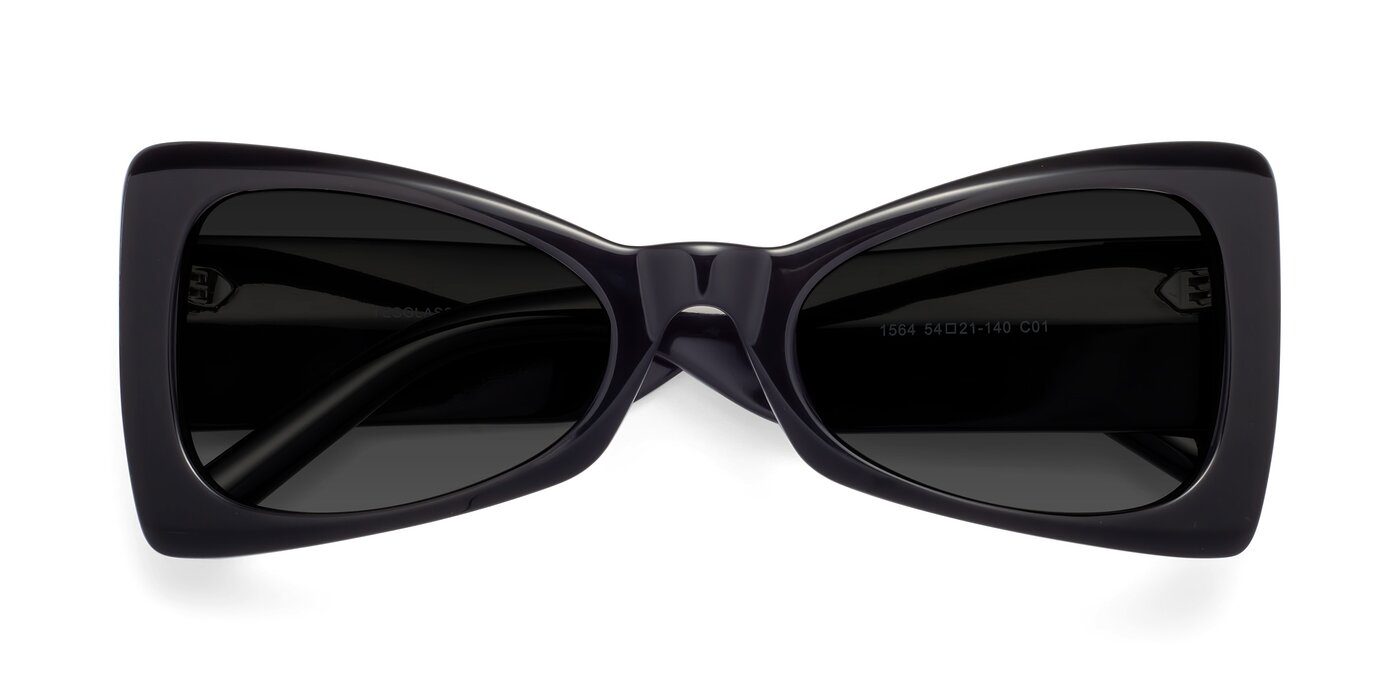 1564 - Black Polarized Sunglasses