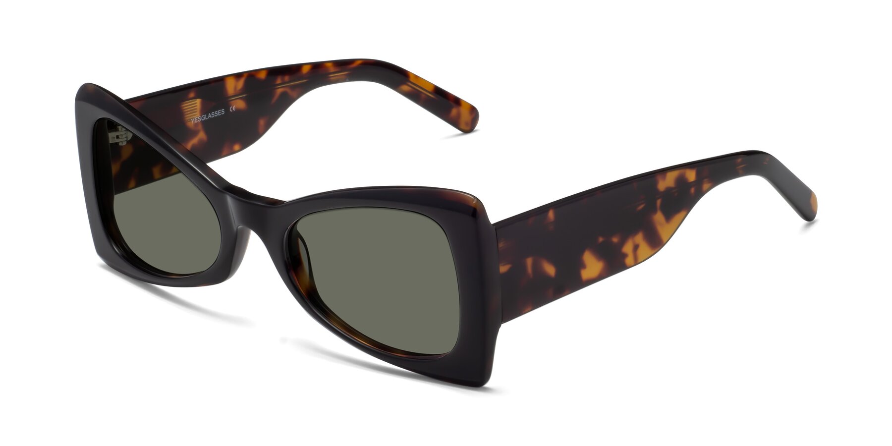 Angle of 1564 in Black-Tortoise with Gray Polarized Lenses