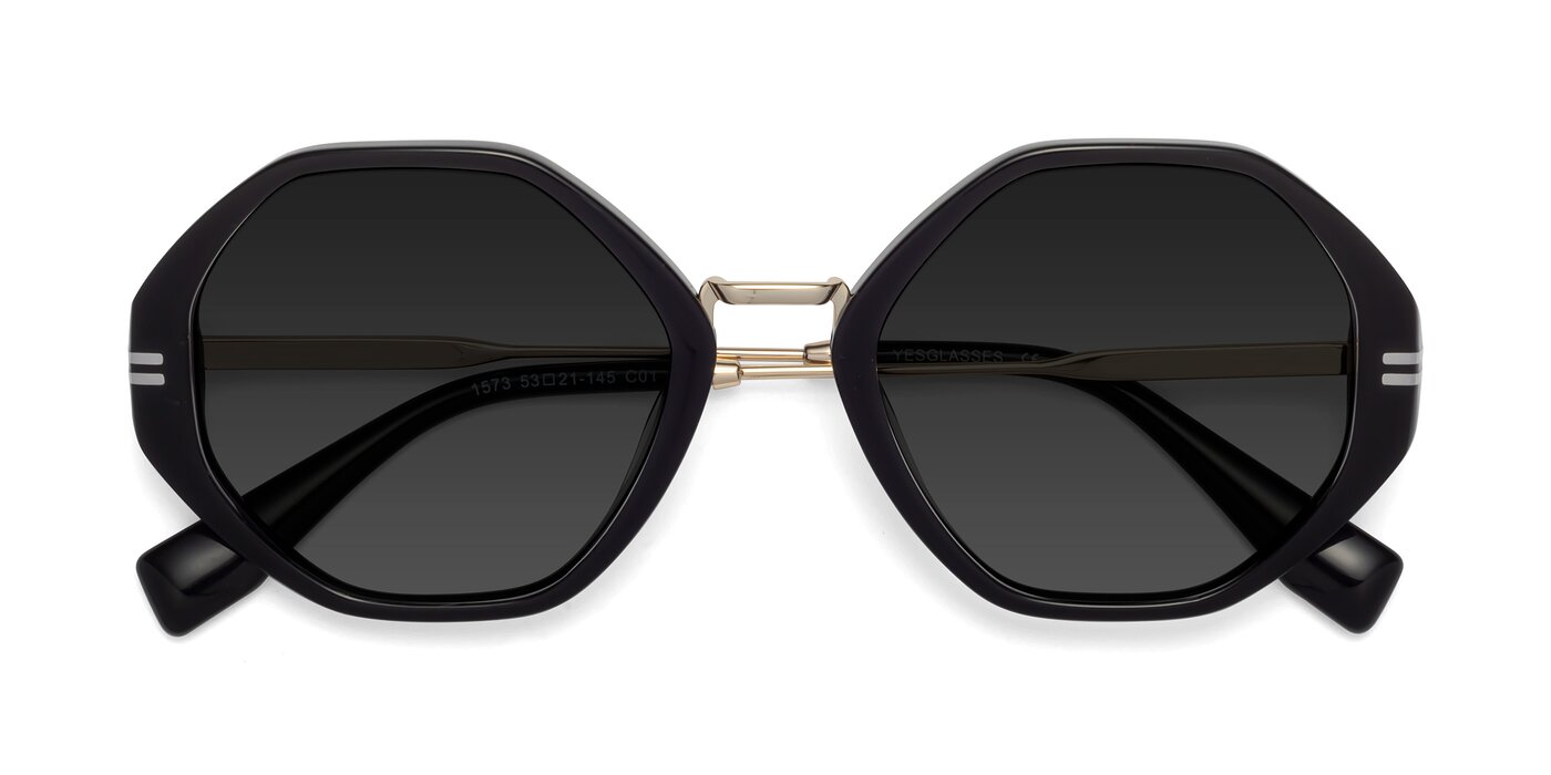 1573 - Black Polarized Sunglasses