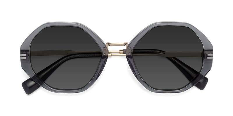 1573 - Gray Tinted Sunglasses