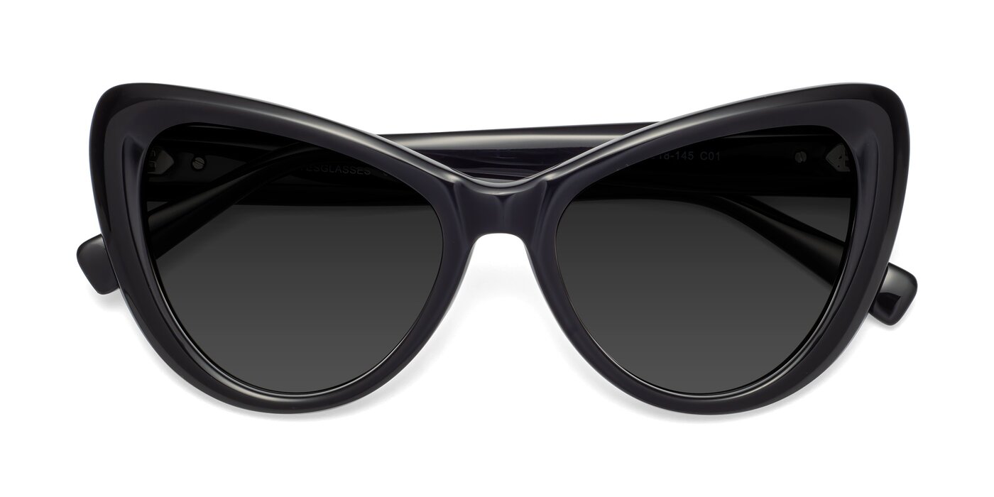 1574 - Black Polarized Sunglasses