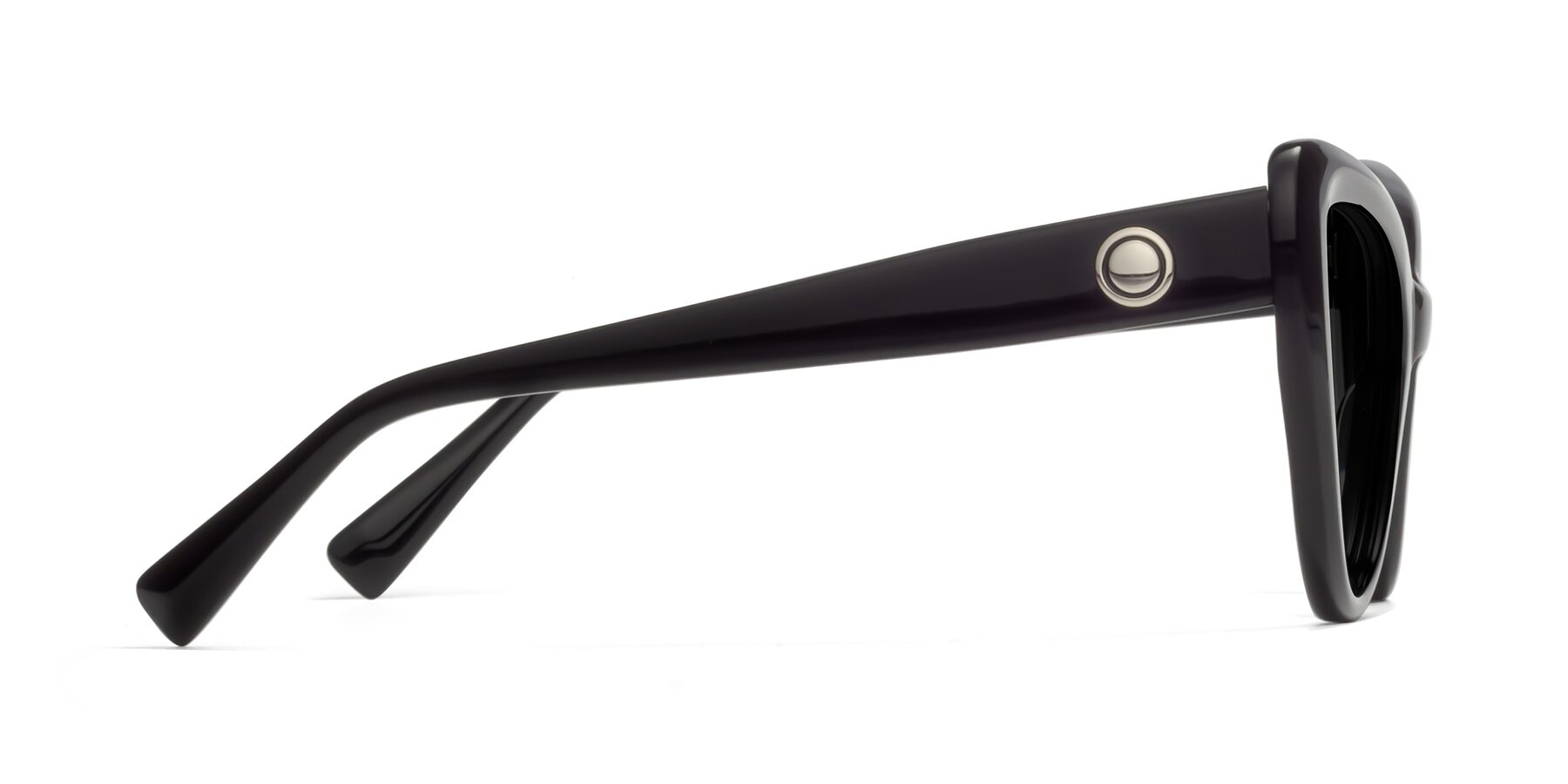 Side of 1574 in Black with Gray Polarized TAC Lenses