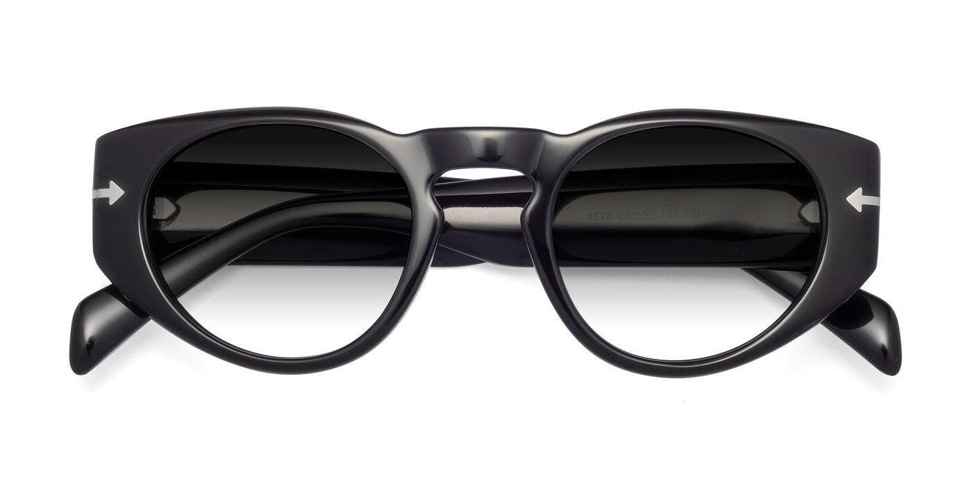 1578 - Black Gradient Sunglasses