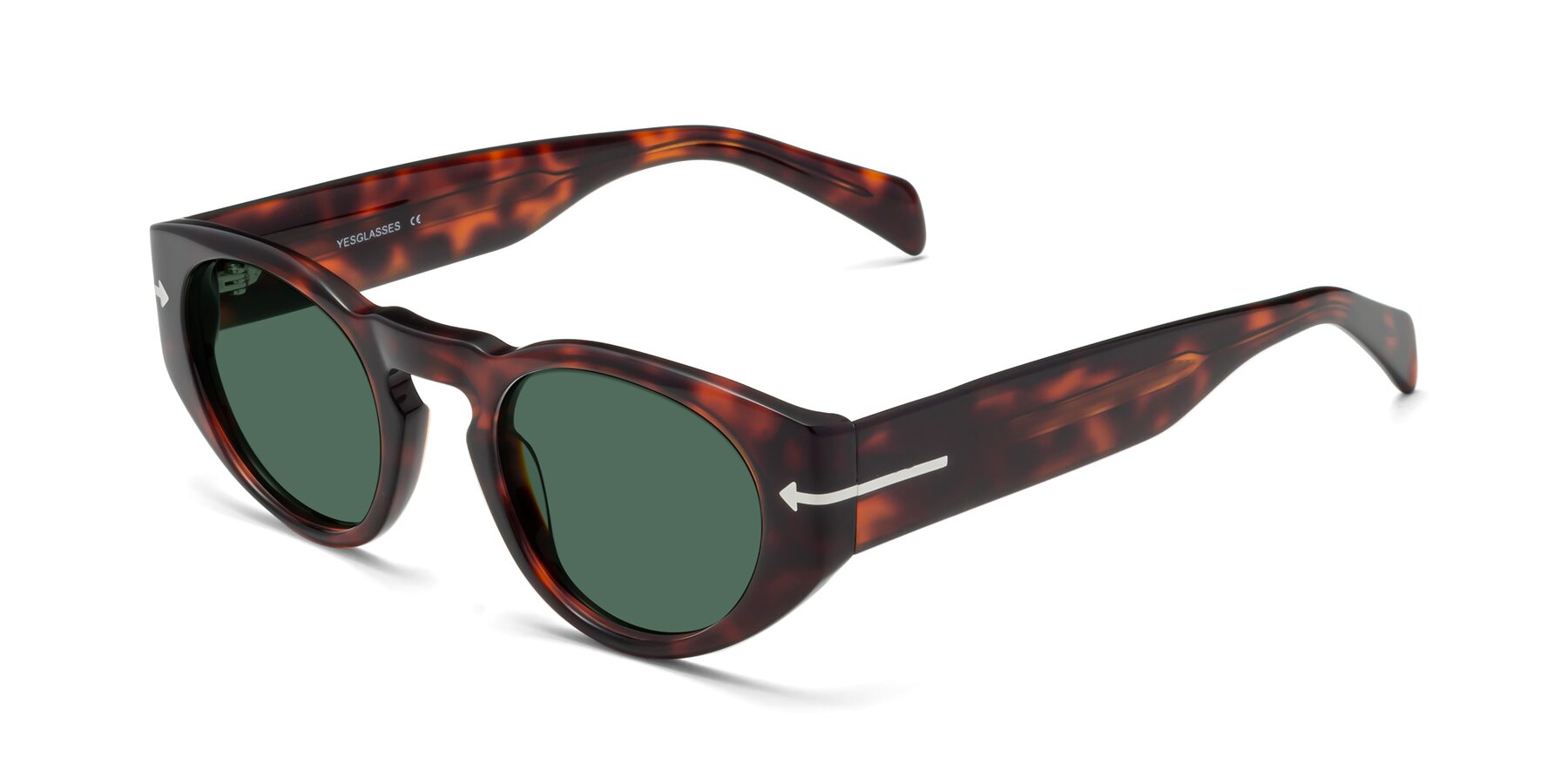 Angle of 1578 in Tortoise with Green Polarized Lenses