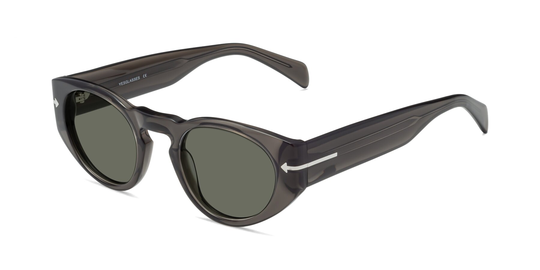Angle of 1578 in Gray with Gray Polarized Lenses