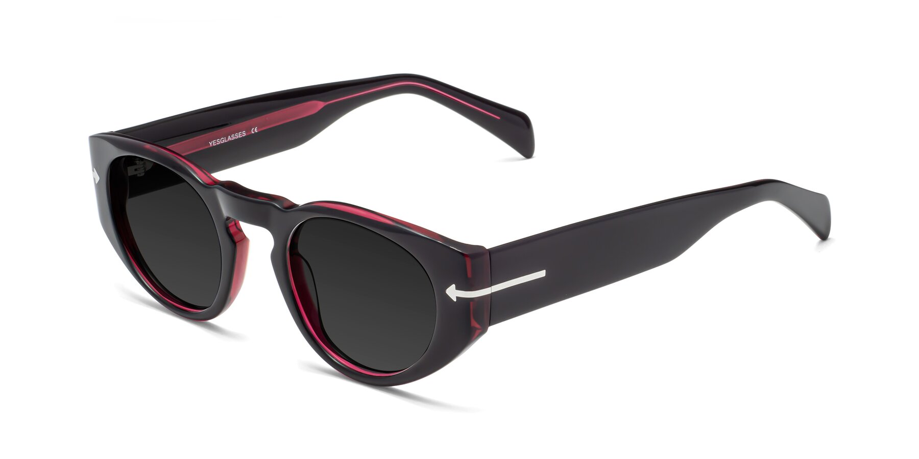 Angle of 1578 in Black-Wine with Gray Polarized TAC Lenses
