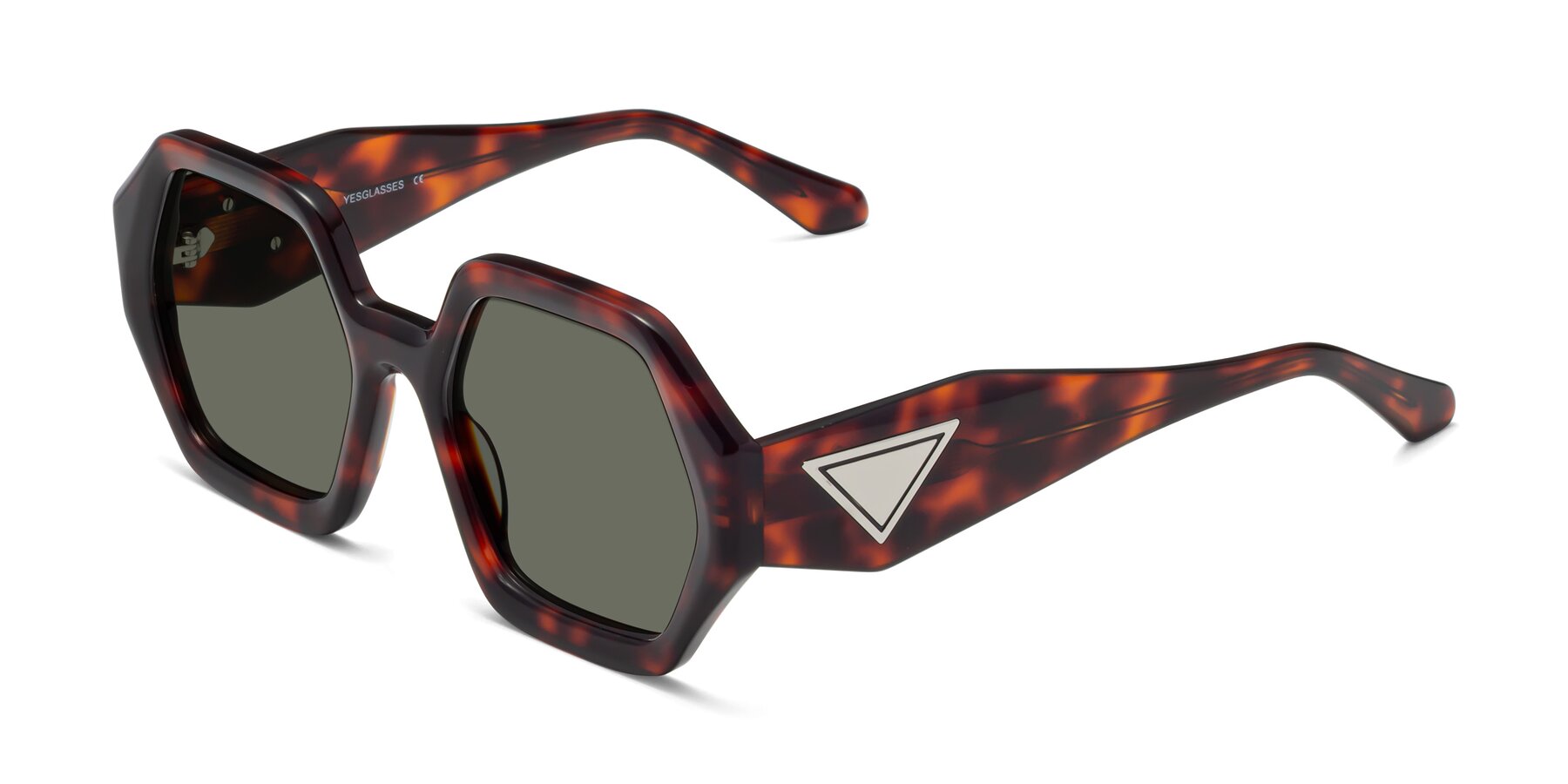 Angle of 1582 in Tortoise with Gray Polarized Lenses