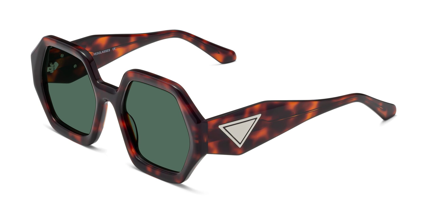 Angle of 1582 in Tortoise with Green Polarized Lenses