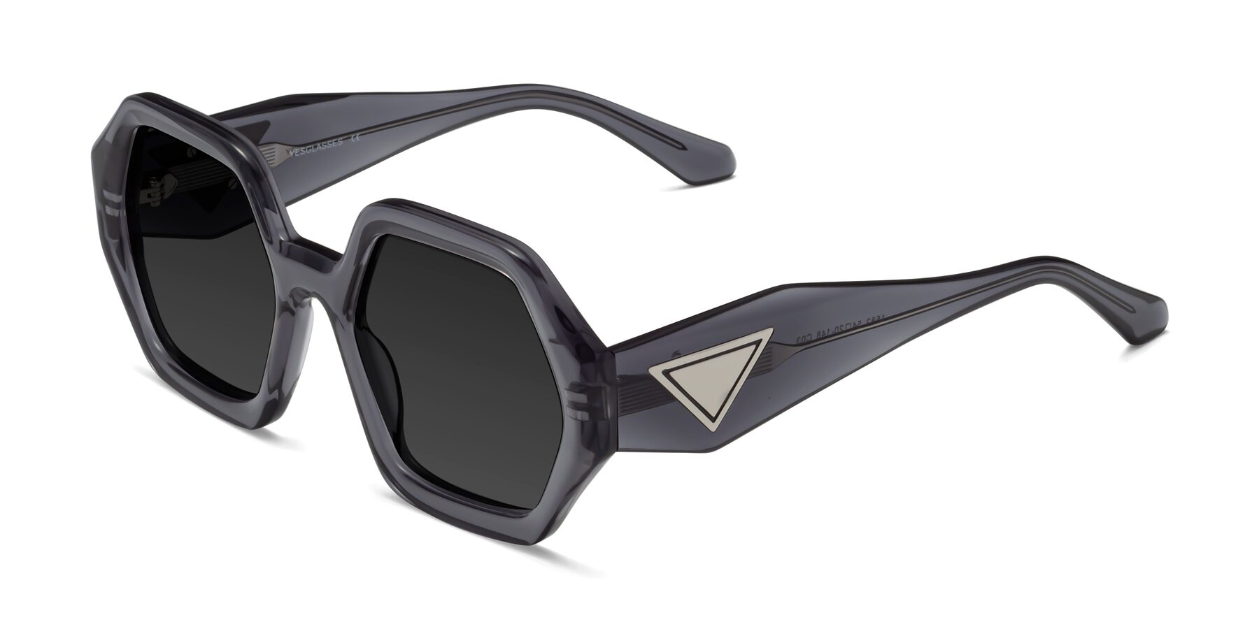 Angle of 1582 in Gray with Gray Polarized TAC Lenses