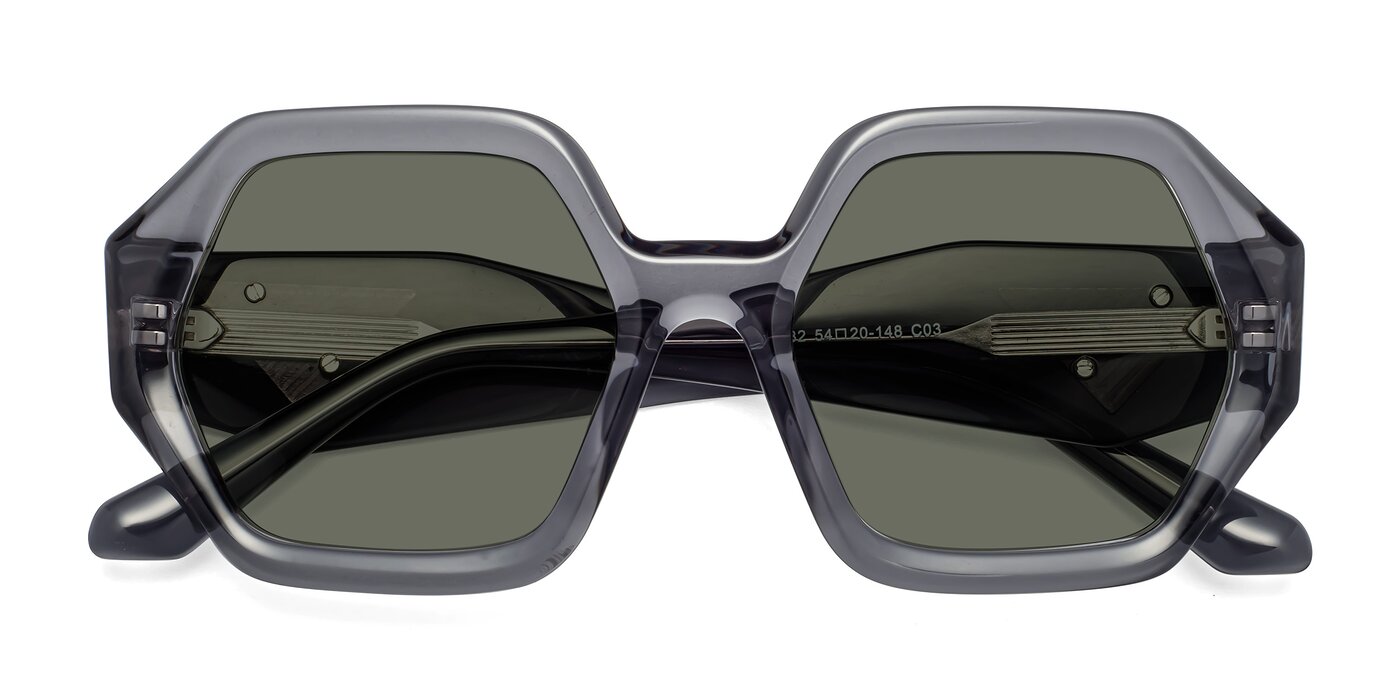 1582 - Gray Polarized Sunglasses