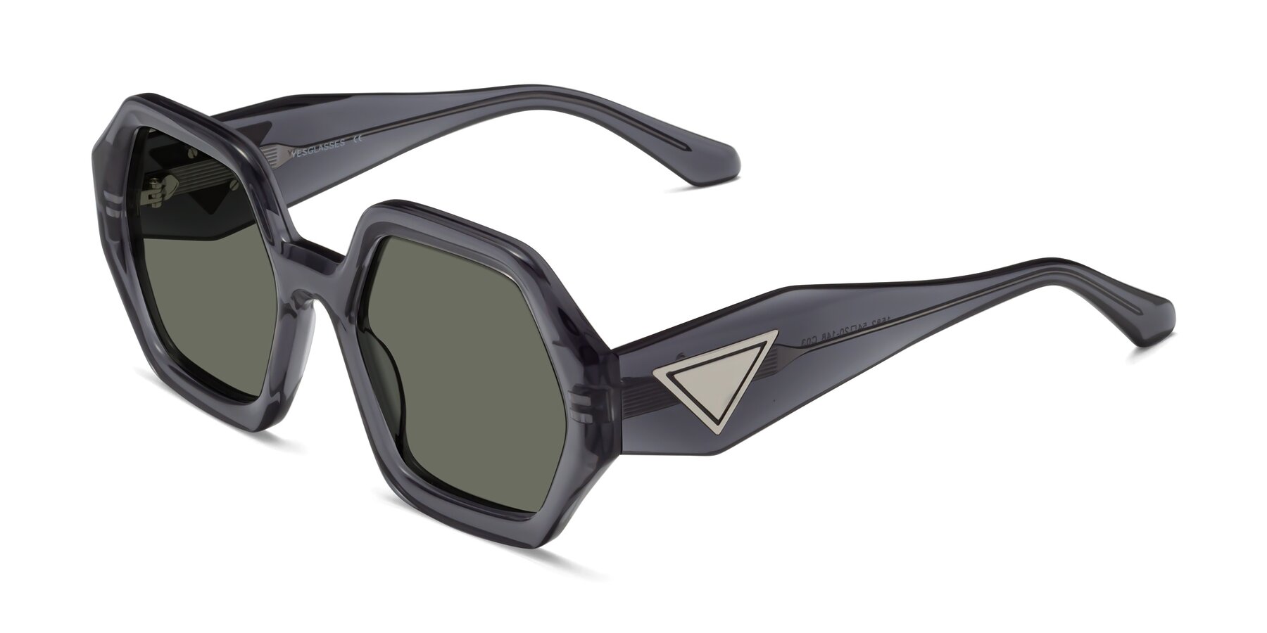 Angle of 1582 in Gray with Gray Polarized Lenses