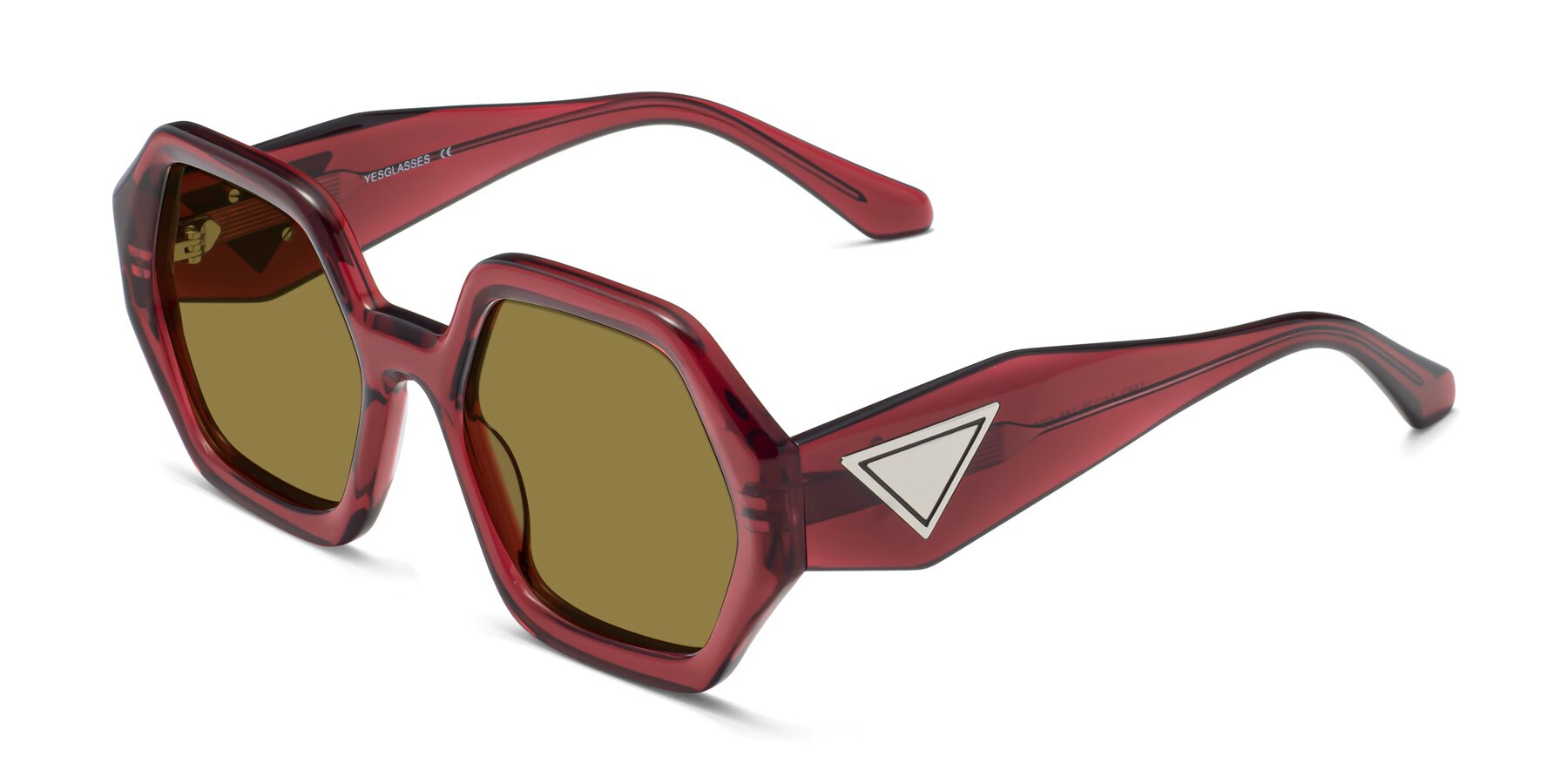 Angle of 1582 in Wine with Brown Polarized Lenses