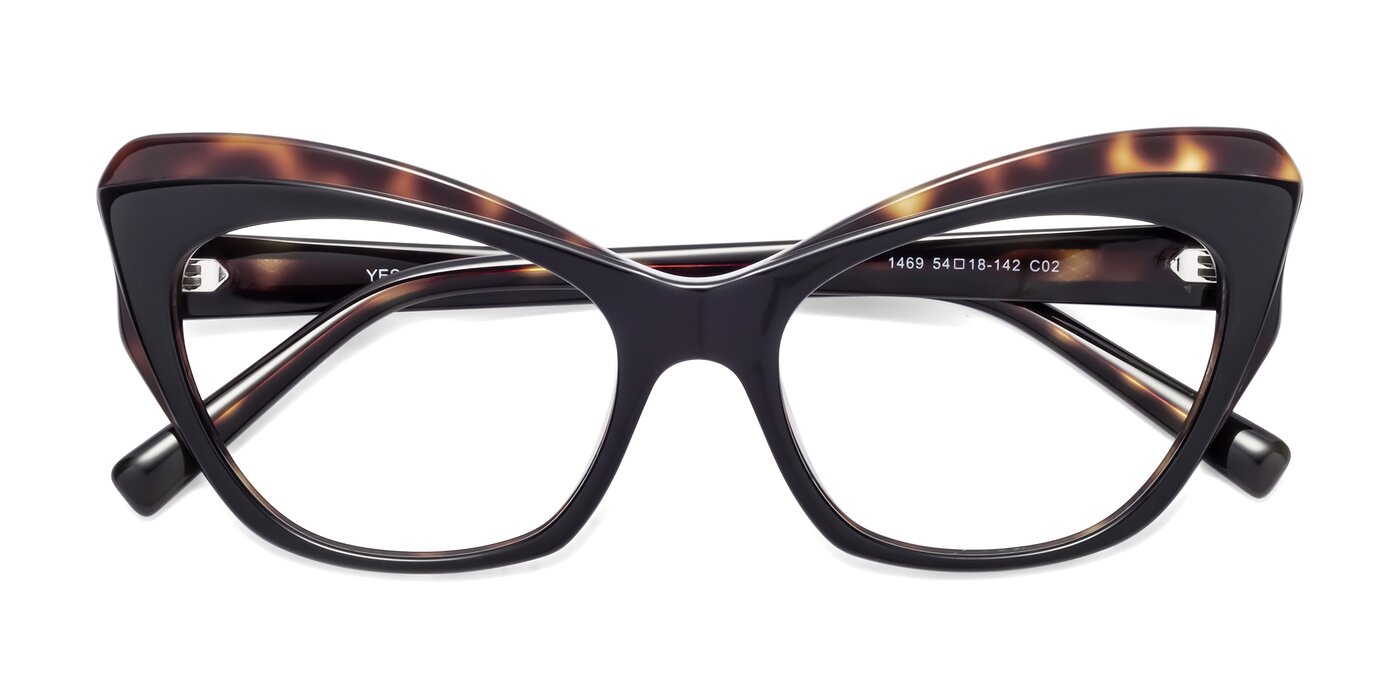 1469 - Black / Tortoise Eyeglasses