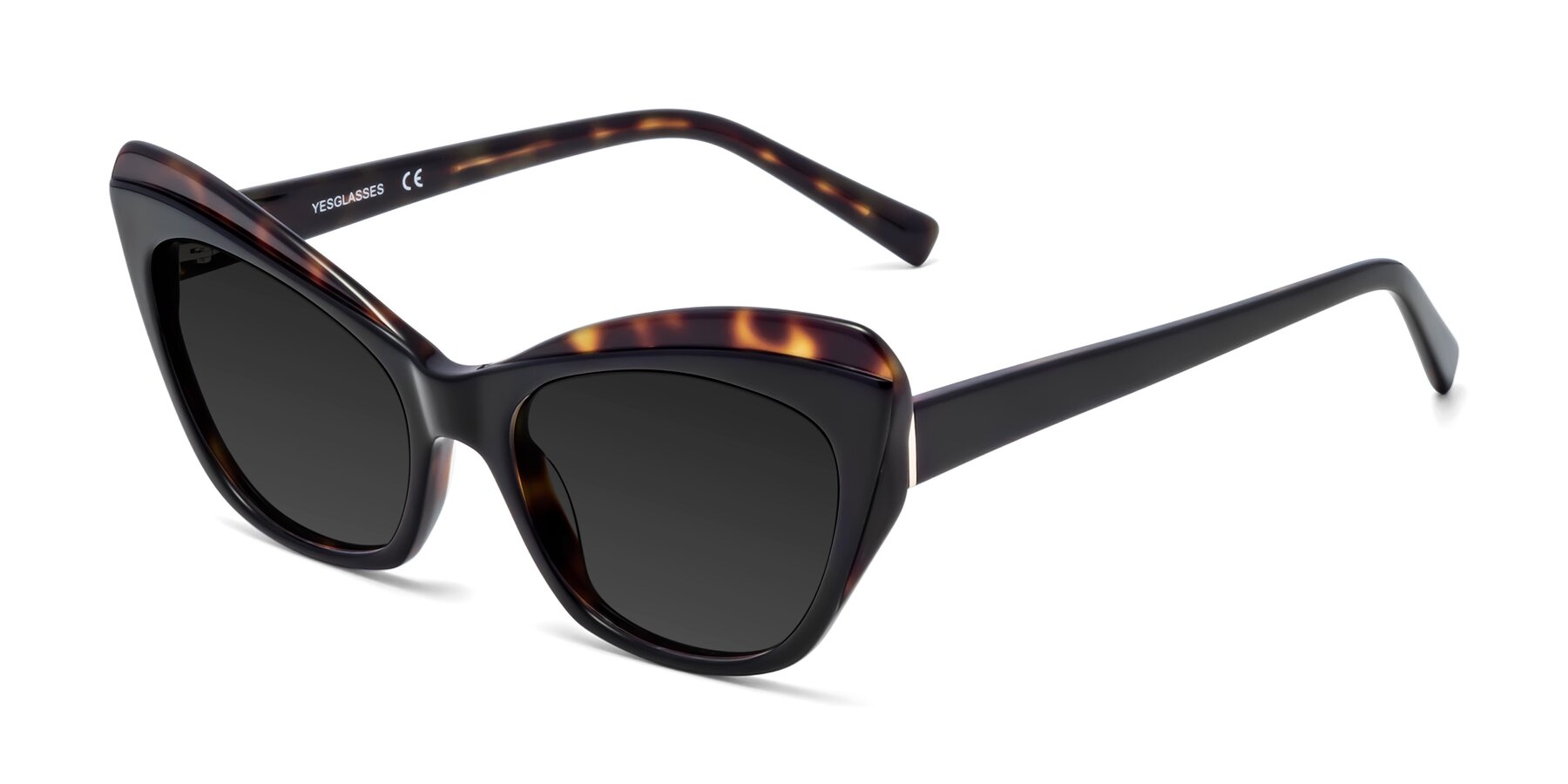 Angle of 1469 in Black-Tortoise with Gray Polarized TAC Lenses