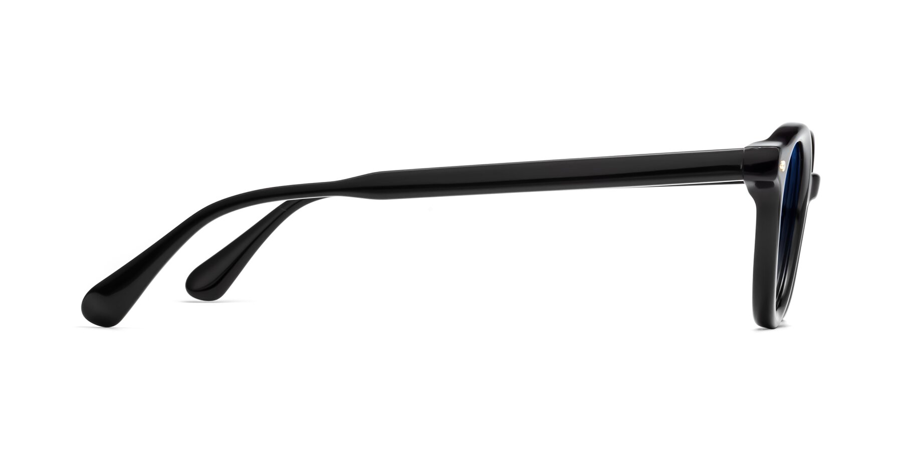 Side of 1472 in Black with Blue Gradient Lenses