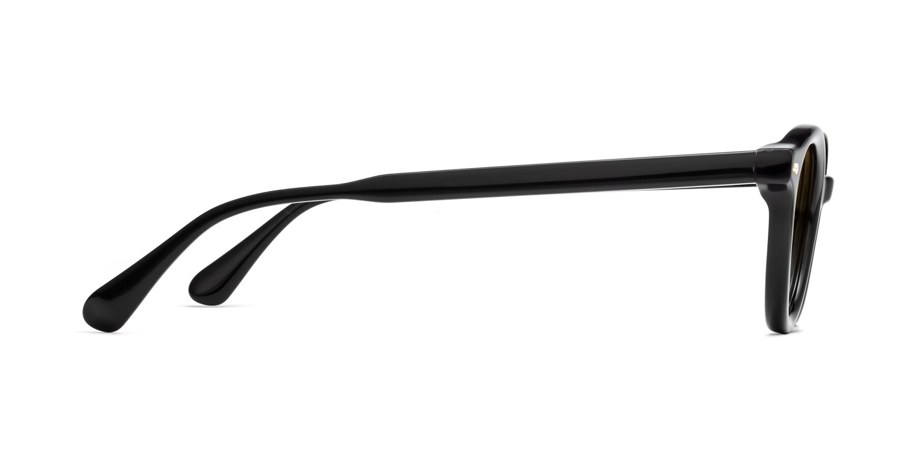 Side of 1472 in Black with Champagne Gradient Lenses