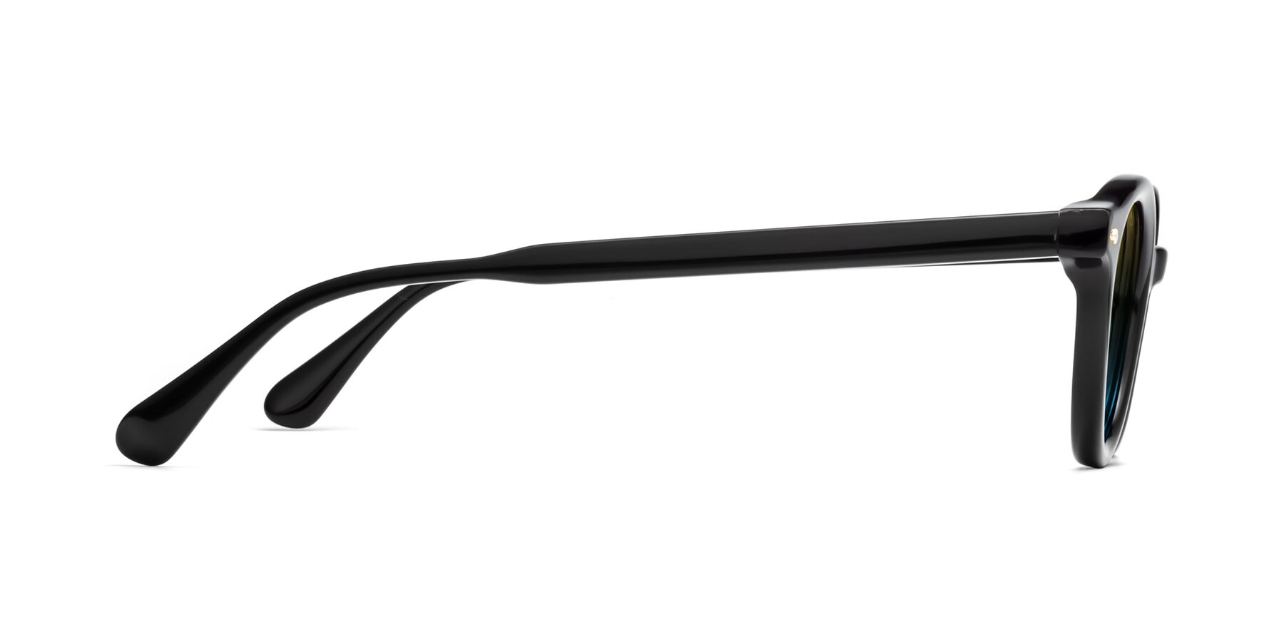 Side of 1472 in Black with Yellow / Blue Gradient Lenses