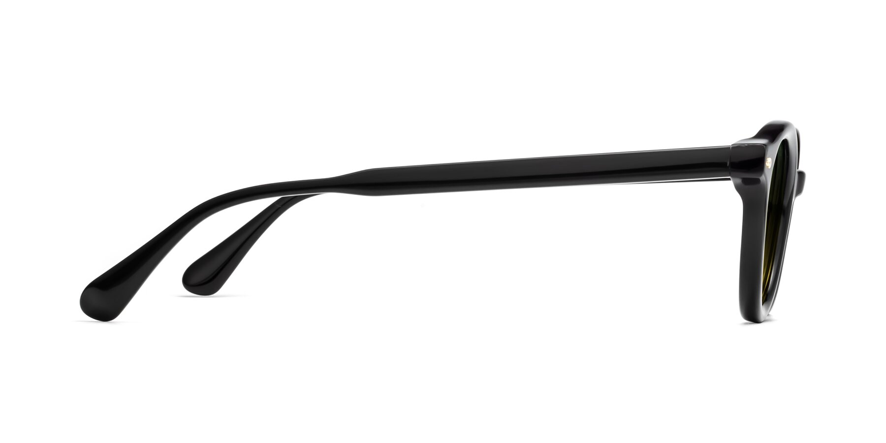 Side of 1472 in Black with Green / Yellow Gradient Lenses