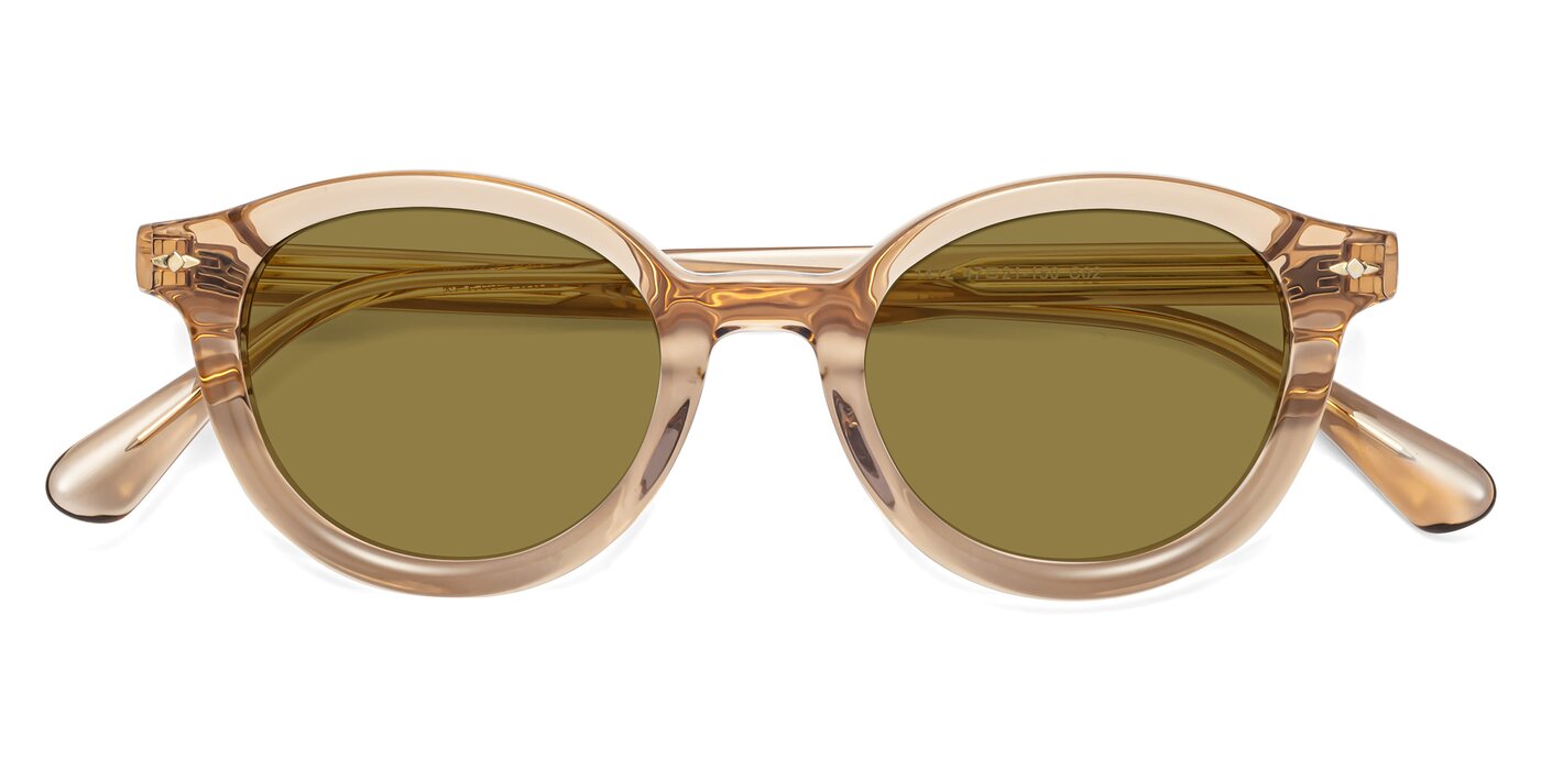 1472 - Caramel Polarized Sunglasses