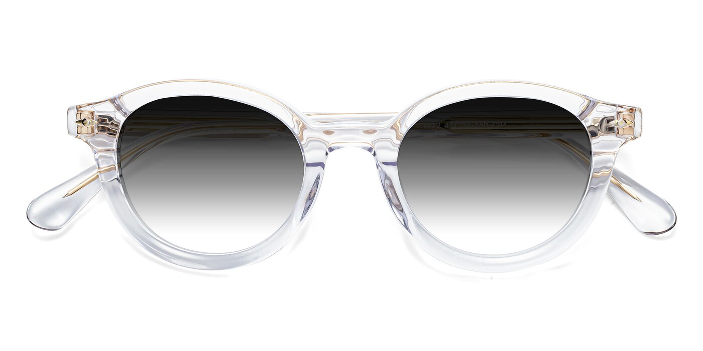 1472 - Clear Gradient Sunglasses