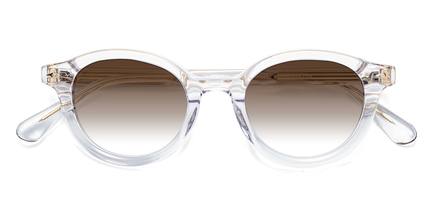 1472 - Clear Gradient Sunglasses