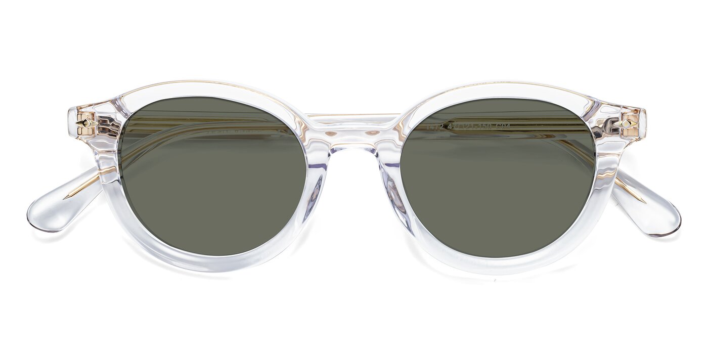 1472 - Clear Polarized Sunglasses