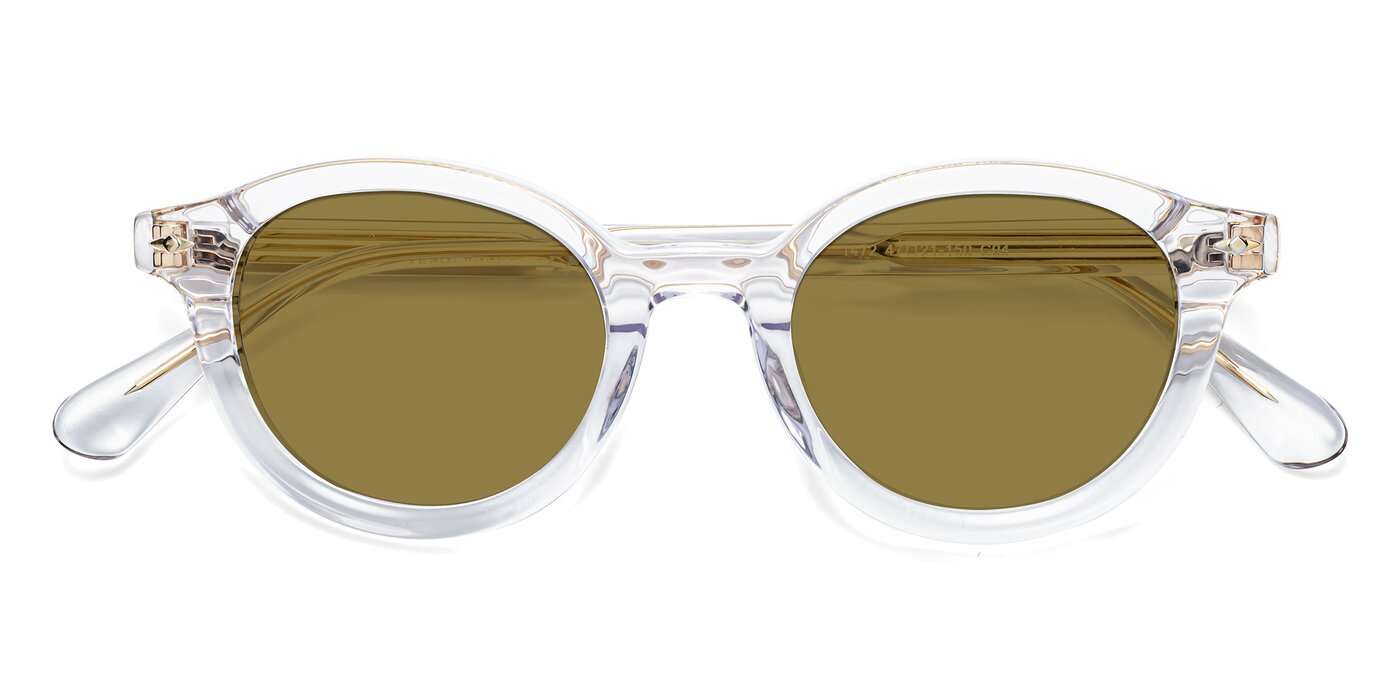1472 - Clear Polarized Sunglasses