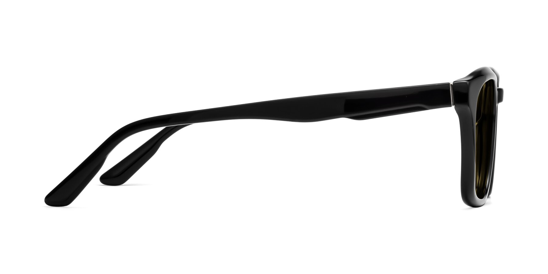 Side of 1474 in Black with Brown Polarized Lenses