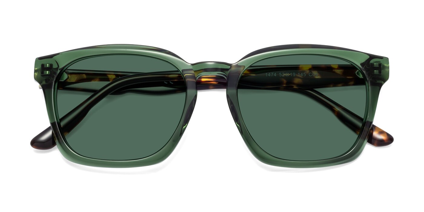 1474 - Emerald Polarized Sunglasses