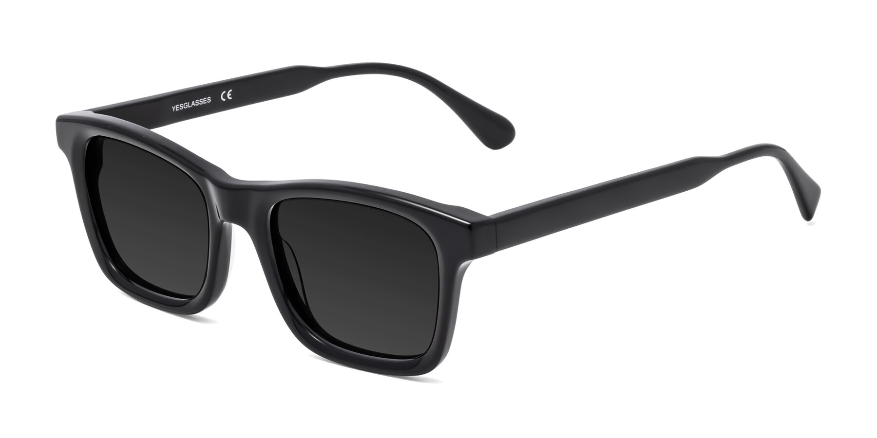 Angle of 1475 in Black with Gray Polarized TAC Lenses