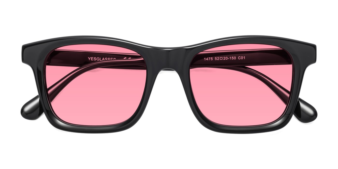 1475 - Black Tinted Sunglasses