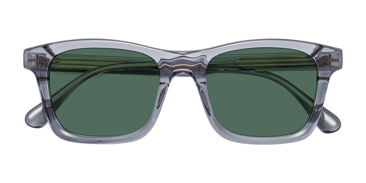 1475 - Transparent Gray Polarized Sunglasses