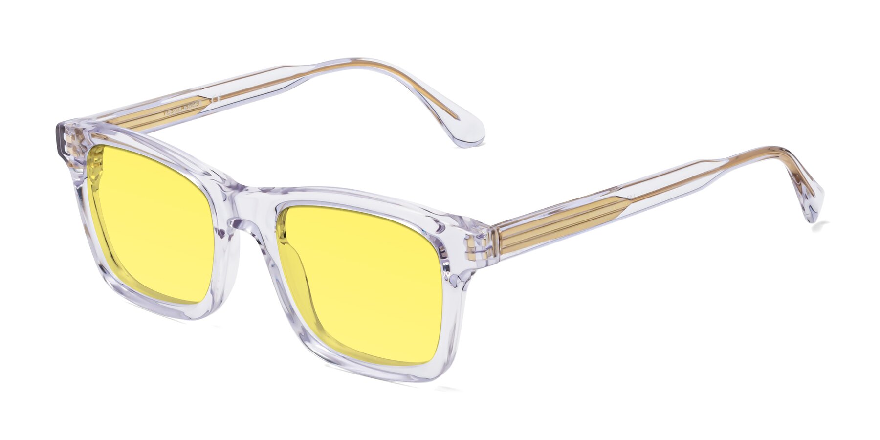 Angle of 1475 in Clear with Medium Yellow Tinted Lenses