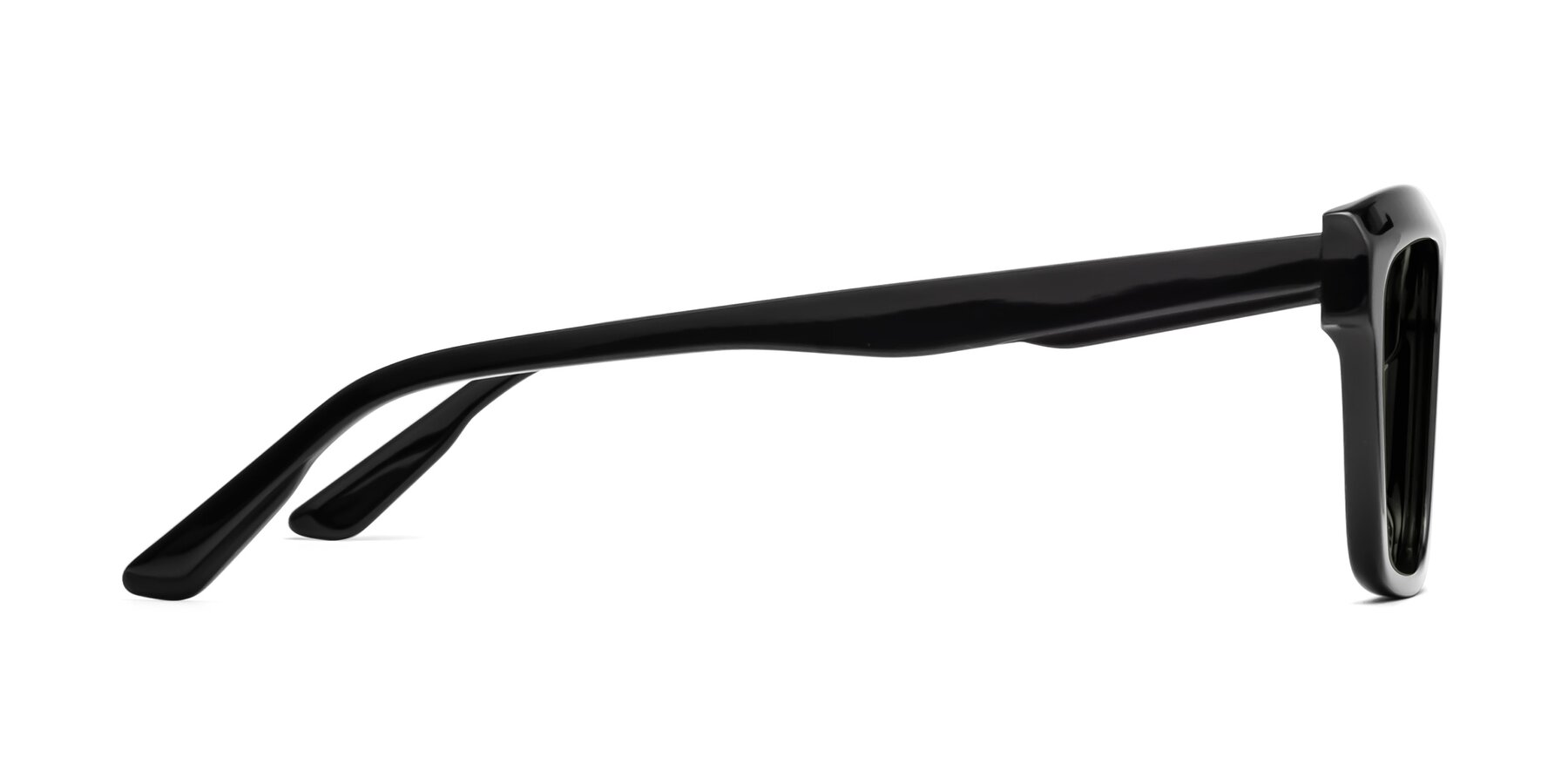 Side of 1481 in Black with Gray Polarized Lenses