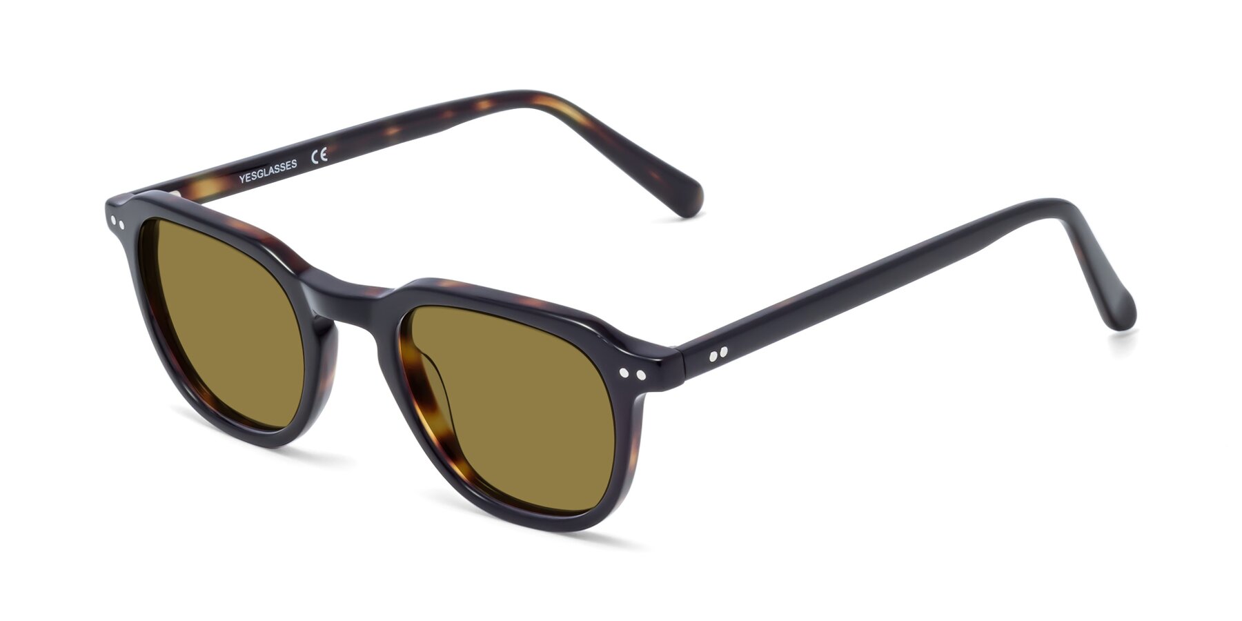 Angle of 1484 in Tortoise with Brown Polarized Lenses